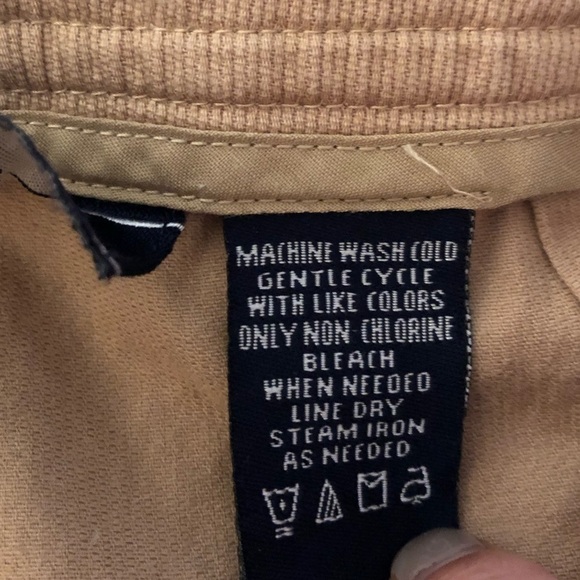 Jones Wear Sport Stretch tan crop wide leg pants. - Picture 8 of 12